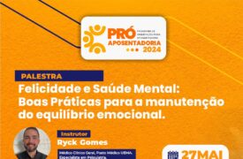 Progep promove palestra e oficina sobre Felicidade e Saúde Mental na terceira idade