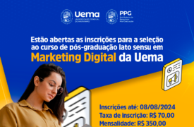 Inscrições para curso de Especialização em Marketing Digital encerram dia 8