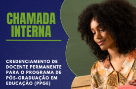 Inscrições abertas para docentes atuarem no Programa de Pós-Graduação em Educação