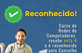 ProfiTec/Uema comemora Nota 4 em avaliação para reconhecimento do Curso de Redes de Computadores pelo CEE-MA