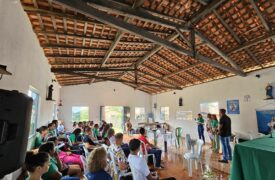 Alunos de Ciências Biológicas do Programa Ensinar/Uema fazem análise sociocultural durante seminário na Comunidade Quilombola de Santa Maria de Guaxenduba