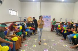 Alunos de Pedagogia do Programa Ensinar realizam oficina sobre recursos didáticos voltados para a educação infantil