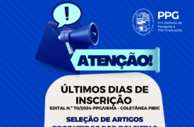 Coletânea PIBIC: últimos dias de inscrição