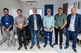 Reunião avalia o andamento do Programa de Aperfeiçoamento em Saneamento da Uema