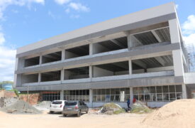 Reitor da Uema visita obras no Campus Caxias com equipe de Pró-Reitores em Reitoria Itinerante