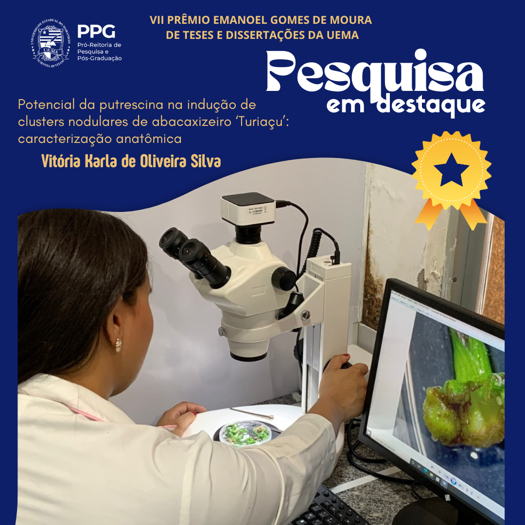 Pesquisa da Uema estuda a biotecnologia vegetal de fruteiras