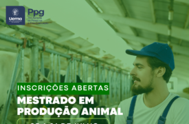 Inscrições abertas para o Mestrado em Produção Animal