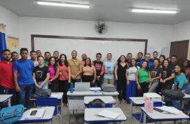 Diretores dos cursos de Física e Ciências Biológicas do Programa Ensinar visitam os polos Apicum-Açu e Cedral