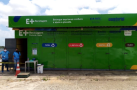 Ecoponto Solidário da Uema recolheu mais de 300 mil kg de resíduos sólidos em 2024
