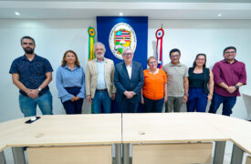 Secretário de Representação Institucional no Distrito Federal realiza visita a Uema para discutir projetos do Cecen