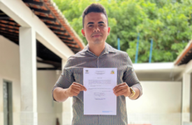 Egresso da Uema é aprovado em quatro seletivos e é empossado em concurso público no Maranhão