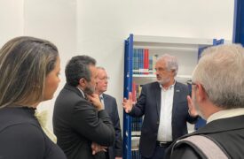 Uema recebe visita do Desembargador José Nilo Ribeiro Filho para acompanhar instalação do CEJUSC