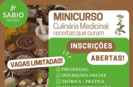SABIO promove minicurso sobre culinária medicinal