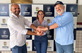 Reitor da Uema visita Campus Colinas e reúne-se com Prefeito para fortalecimento de parcerias