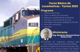 Últimos Dias para Inscrições no Curso Básico de Locomotivas – Engenharia Mecânica CCT/UEMA
