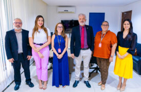 Uema e Banco do Nordeste discutem parcerias em reunião estratégica