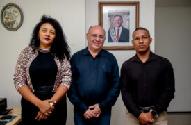 Vice-Reitor reúne com representantes da Seejuv e discutem programa Cartão Transporte Universitário