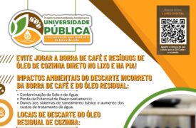 Uema lança projeto de extensão para promover a sustentabilidade ambiental com resíduos de óleo e borra de café