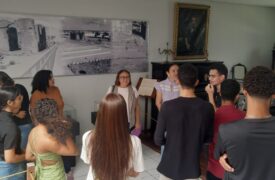 Acadêmicos do Campus Caxias participam de aula de campo no Memorial da Balaiada