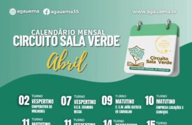 AGA irá promover 11 Circuitos Sala Verde em abril 