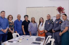 Uema e Polícia Militar iniciam planejamento para o Vestibular CFO PMMA 2026