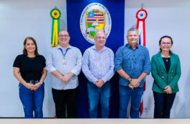 Uema recebe visita do prefeito de Icatu-MA para tratar de ações colaborativas