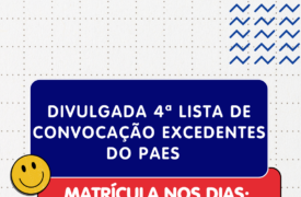 Uema publica lista de candidatos excedentes e classificados da 2ª entrada do Paes 2025 