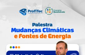 Estudantes de Energias Renováveis participam de palestra sobre Mudanças Climáticas e Fontes de Energia neste sábado (26)