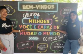 Programa Ensinar dá boas-vindas aos alunos no início do semestre 2025.1