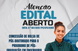Inscrições abertas: Bolsa de Pós-Doutorado para o Programa de Pós-Graduação em Engenharia Aeroespacial