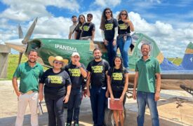 Pós-graduandos em Sustentabilidade de Coroatá realizam visita técnica à AeroRio Aviação Agrícola