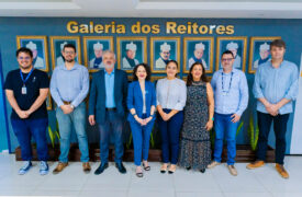 Uema recebe diretora do Instituto Cervantes para credenciamento do exame DELE