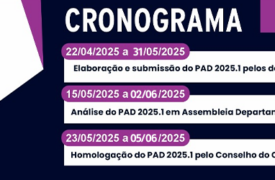 Progep prorroga prazo para envio do Plano de Atividade Docente (PAD) 2025.1