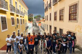 Alunos de Geografia do Programa Ensinar têm aula de campo em São Luís com foco em estudos socioambientais e riscos no território