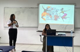 Aluna de Física do Programa Ensinar apresenta trabalho no IV Seminário África-Brasil