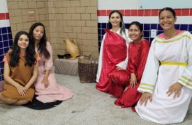 Alunos de Letras do Programa Ensinar encenam obras de Eça de Queiroz