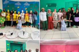 Alunos de Pedagogia do Programa Ensinar realizam uma manhã mágica