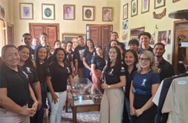 Estudantes de História do Programa Ensinar realizam visita técnica à Casa de Cultura Professor Galeno Edgar Brandes