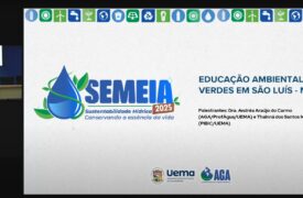 Uema promove minicurso sobre educação ambiental em áreas verdes durante a SEMEIA 2025