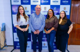 Uema discute parceria com Secretaria da Mulher para capacitação e segurança alimentar