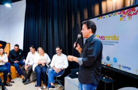 Vice-governador Felipe Camarão visita Agência Marandu da Uema e conhece projetos de inovação tecnológica