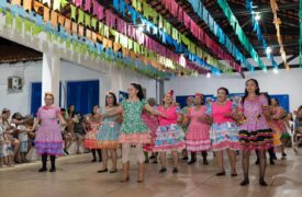 Curso de Enfermagem do Campus Colinas promove festa junina com quadrilhas temáticas e participação da UNABI