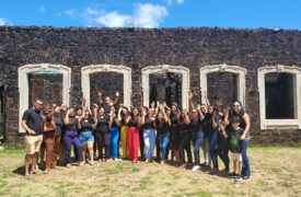 Alunos de Letras do Programa Ensinar estudam educação bilíngue e produzem atividades em Libras com temática junina