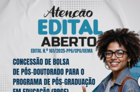 Uema abre inscrições para Bolsa de Pós-Doutorado no Programa de Pós-Graduação em Educação