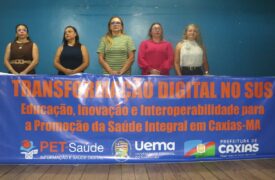 Uema em parceria com Prefeitura Municipal de Caxias lança Projeto PET Informação e Saúde Digital