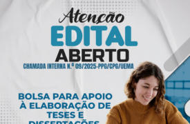 Uema lança edital para concessão de bolsas de apoio à elaboração de teses e dissertações