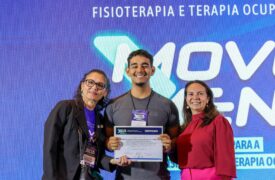 Uema se destaca no Congresso MOVEMENT com premiação de trabalho científico em Fisioterapia