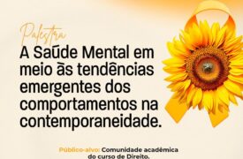Uema realizará palestra sobre saúde mental e tendências comportamentais na contemporaneidade
