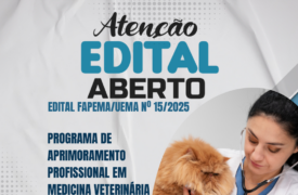 Uema lança edital do Programa de Aprimoramento Profissional em Medicina Veterinária