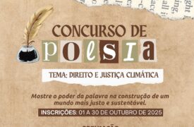 Uema promove concurso de poesia sobre Direito e Justiça Climática